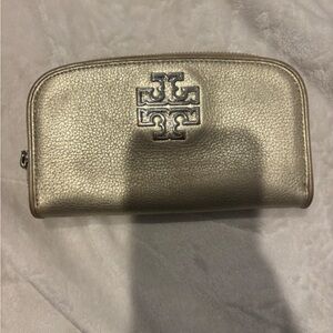 Tory Burch Metallic Gold Clutch